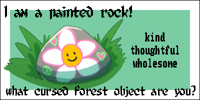 i am a painted rock